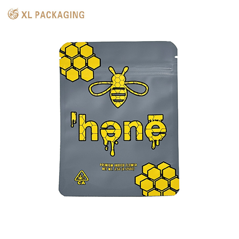 Напечатанный по заказу 3,5 миллиметра Mylar Zipper Bag Plastic Food Packaging Stand Up Pouch