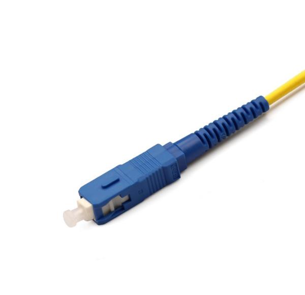 Simplex 9/125 2.0 3.0mm Fiber Optic Patch Cord SC / UPC - SC / UPC