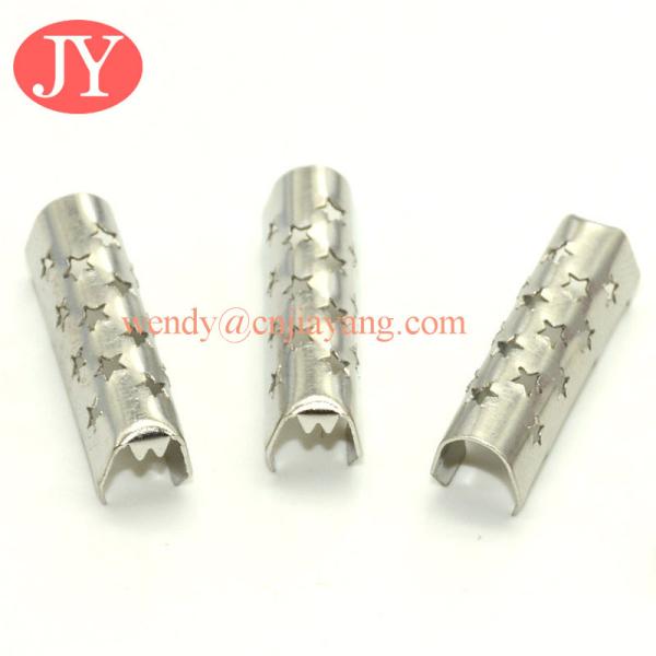 fashion trend custom logo aglet decorative sports shoelace metal tips