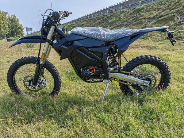 12000W Mid Drive Electric Dirt Bike 72V 40Ah Battery Off Road Electric Motorcycles