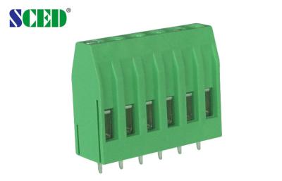 Lance o tipo alto bloco terminal de 5.0mm de parafuso do PWB de 300V 10A que levanta a série do fechamento da braçadeira