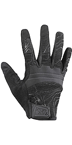 Protective Gear Full Finger Gloves, Motorcycle Tactical Gloves Upgraded Touch Screen Damping Palm Pads Rubber Guard