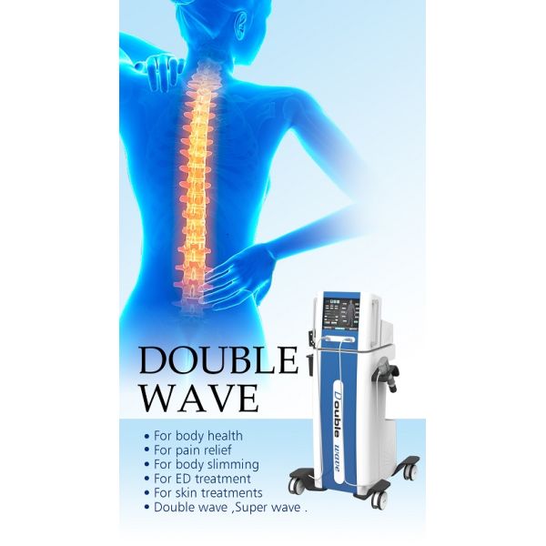 Vertical Shockwave Therapy Equipment 2 In 1 EMS Shockwave Machine For Body Massage shockwave therapy physiotherapy
