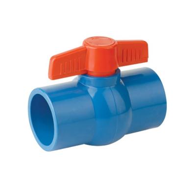 PVC Compact TIS / ANSI / DIN / JIS Standard Water Ball Valve