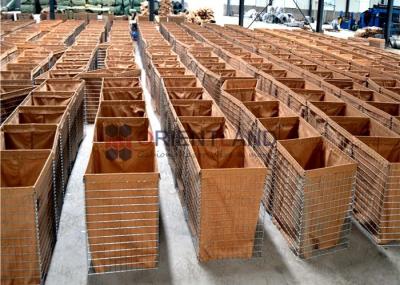 Barreira defensiva soldada à prova de explosões 250g/M2 300g/M2 400g/M2 do fio de Galfan