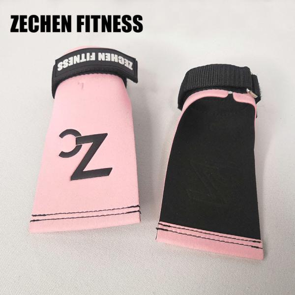 Pull Ups Fingerless Crossfit Grips Leather Workouts Gymnastics Wodies Wrist Wraps