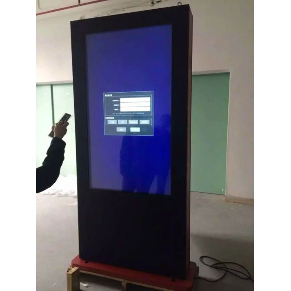 46 señalización exterior impermeable de la pulgada IP65 Digitaces, pantallas de la publicidad de Digitaces para el aeropuerto