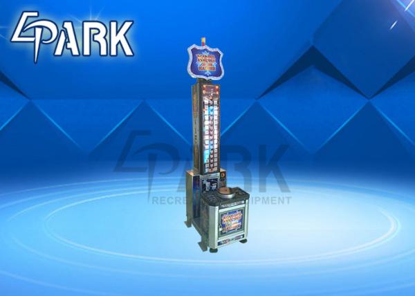 Boxing Ticket Redemption Game Machine , Coin Operated King Hit Hammer
