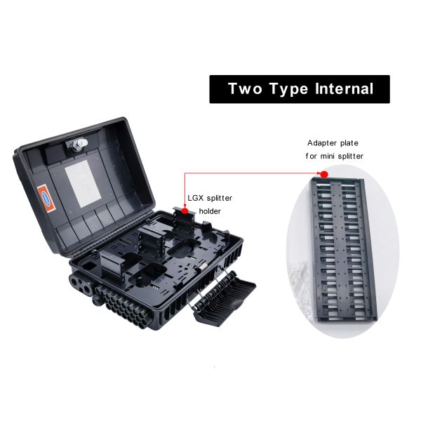 Высокопроизводительный и безопасный оптико-волоконный разделительный ящик для FTTH сети с разделительным ПЛК 16 ядра 32 ядра