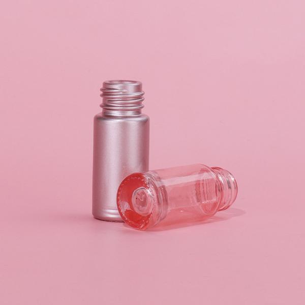 10ml Glass Cosmetic Containers Ampty Pink Essential Oil Glass Roller Bottle