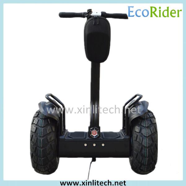 Patrol Segway Two Wheel Scooter Waterproof Rubber Ring With LED Light