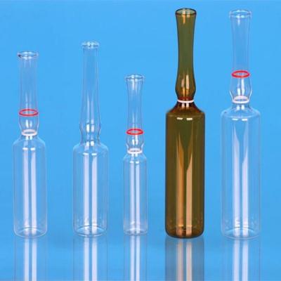 DOT Empty Glass Ampoules 5ml 10ml  Small Bottle Ampule Pharmacy Use