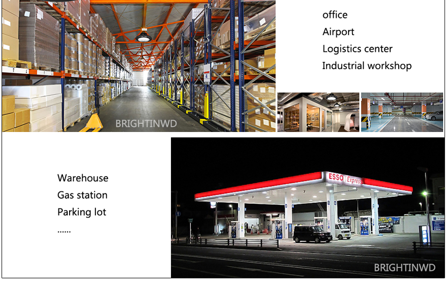 200 Watt Led High Bay Lamp 22000 Lm Led High Bay Gym Lighting Stainless Steel Screw