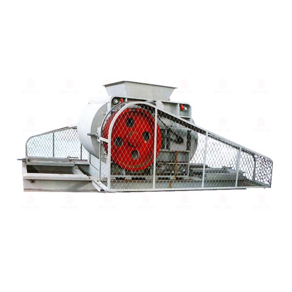 High Efficiency Double-Roller Clay Crusher with Adjustable Crushing Size for Various Materials