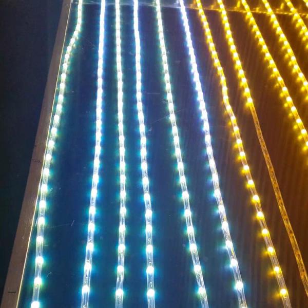 2016 hot sale 2 wires round LED flexible Neon rope light red/yellow/green/blue color