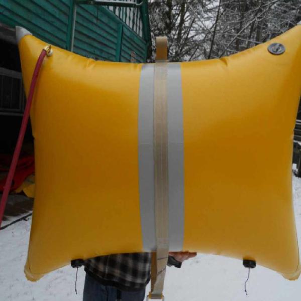 Boat Air Bags HF Welding PVC Coated Fabric Lifting Bag Enclosed Pillow Type