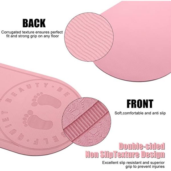 Silent Noise TPE Floor Skipping Mat For Household Indoor Yoga And Jumping