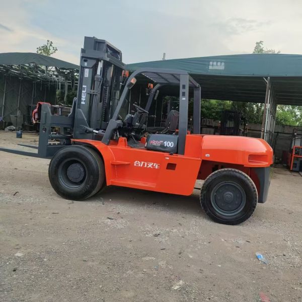 HELI CPCD100 FD100 10 tonnes élévateur à fourche diesel machine de levage utilisée HELI série H2000