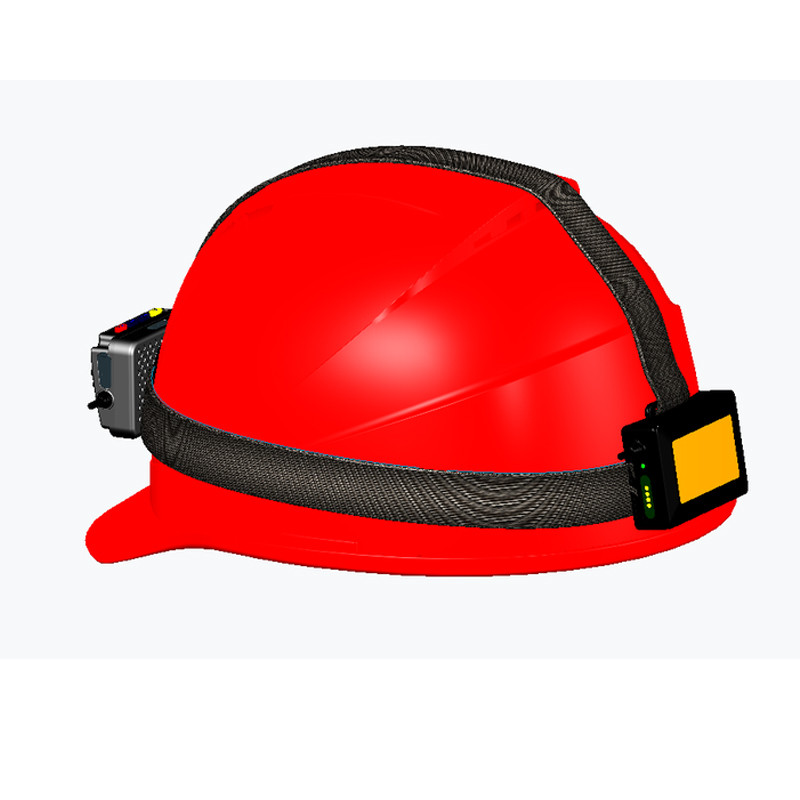 Камера 4G LED Hardhat Live Streaming PTT GPS-отслеживание для железнодорожного строительного участка