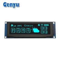 3.12 pouces Couleur bleue 256x64 Affichage OLED SSD1322 Affichage OLED Interface SPI