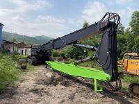 Long Boom Arm Excavator For Demolition Work With 22T Bucket Cylinder And Breaker