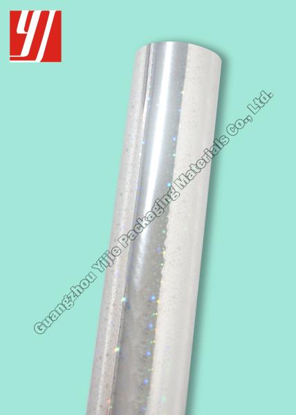 Hologram Silver Star Hot Stamping Foil For Over Printablity Paper Polystyrene ABS
