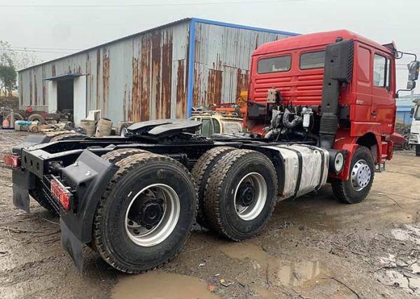 Pneumáticos usados LHD/Rhd da cabeça 6*4 380HP 10 do trator do caminhão de reboco