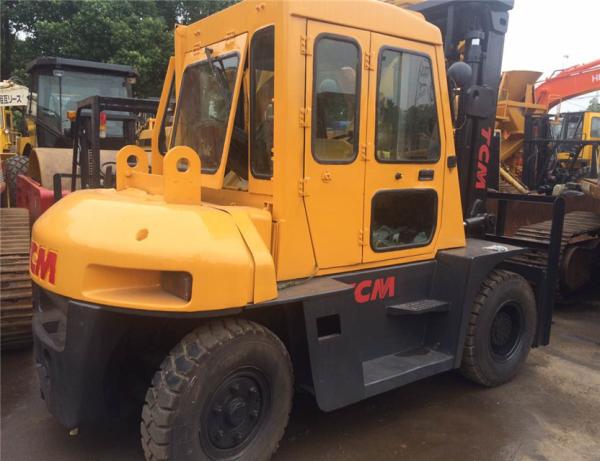 secondhand tcm forklift FD70/FD60/FD45/FD50/used tcm fd70 forklift with high stages/tcm 7t forklift japan origi