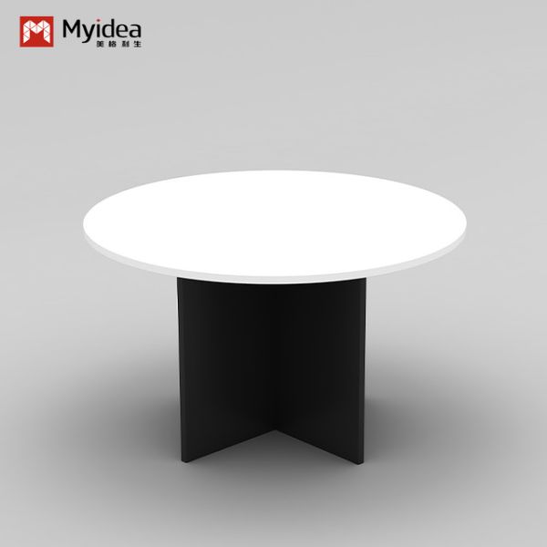 Salle de séjour Table à café circulaire pour plusieurs personnes