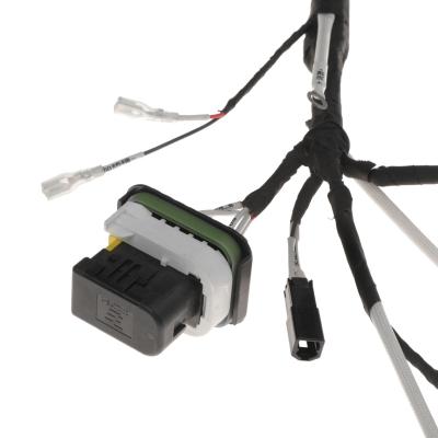 Black Insulated Custom Wire Cable with TPE Jacket PVC Sheath Stranded Conductor