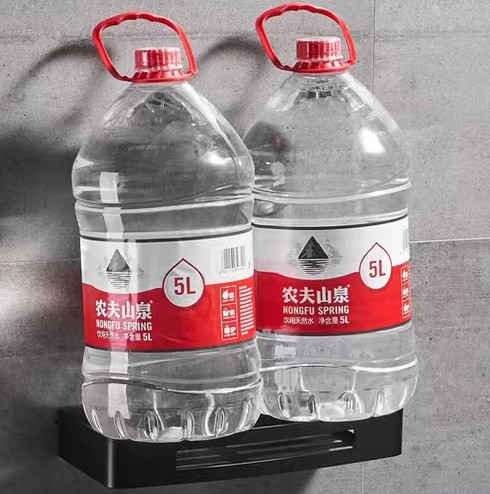 Matte Black Bathroom Shower Caddy , 304 Stainless Steel Shower Shampoo Holder