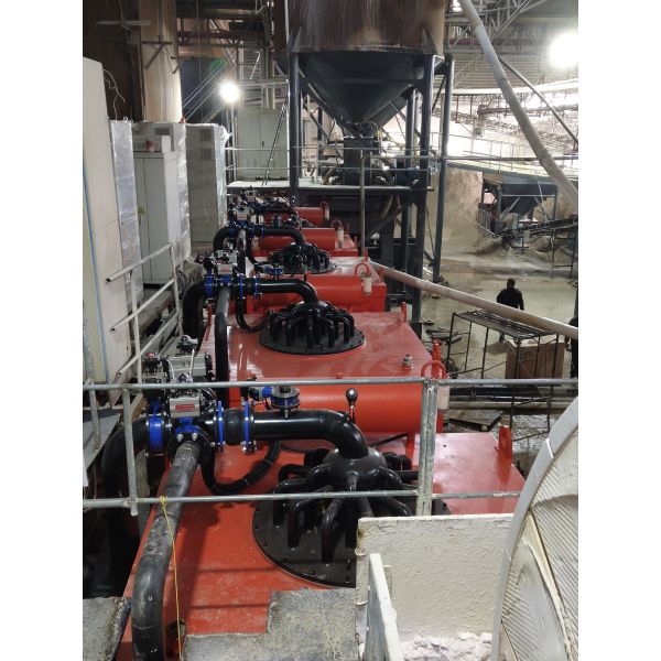 5-10 М3/ч Урожайность 3Т Мокрый магнитный сепаратор для полевой керамики