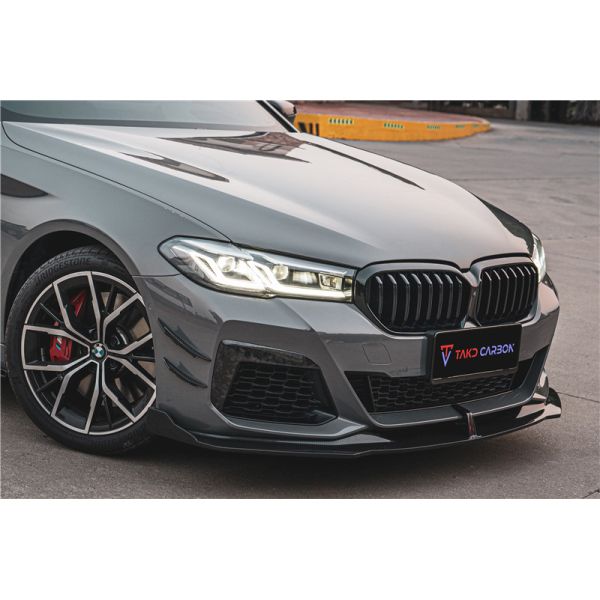 Nuevo producto para BMW 525 530 540 G30 G38 Kit de carrocería de fibra de carbono G30 G38 Fibra de carbono Frente de la pala Difusor de la falda lateral