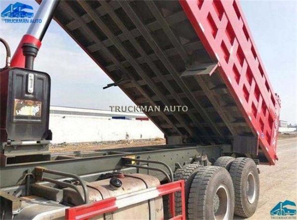 Grey Second Hand Tipper Trucks , Used Howo Trucks With Daily Maintenance