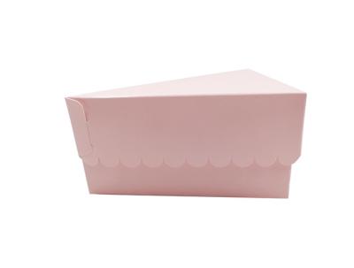 Eco Friendly Triangle Sandwich Cookie Packaging Box Custom Size Food Grade