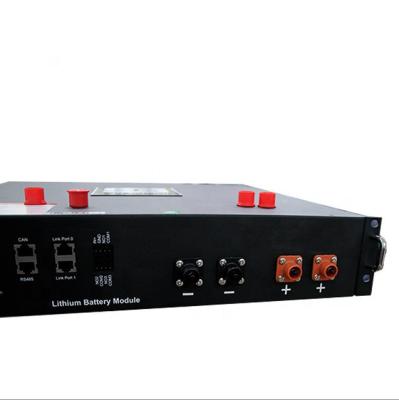Cellule de batterie profonde à hautes températures d'ion de Li de cycle 100AH ​​51.2V avec BMS pour le système d'alimentation de secours de centre de données
