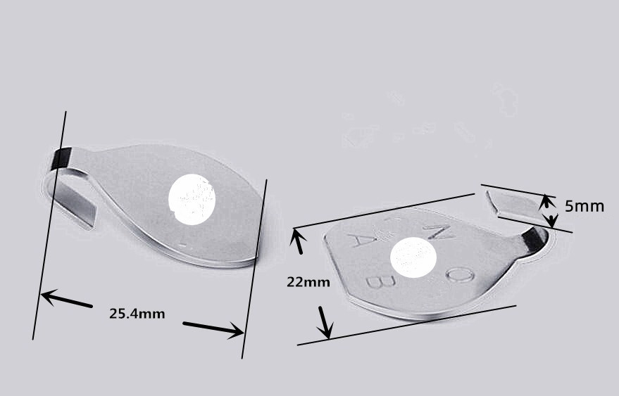 Шайбы крюка шнуровки нержавеющей стали 22 Mm с одиночным отверстием в шнуровать одеяла