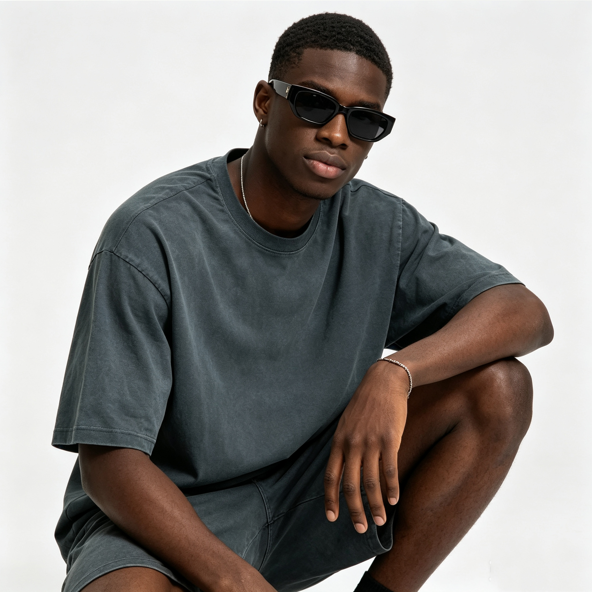Relaxed Men's Custom Polo Shirts 180G 100 Cotton Polo Shirt Wrinkle Resistant