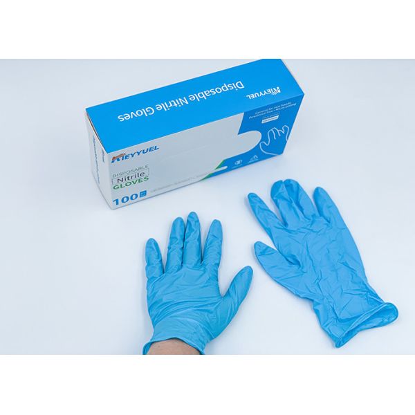 Перчатки латекса нитрила осмотра работы здоровья рассмотрения устранимого порошка свободные