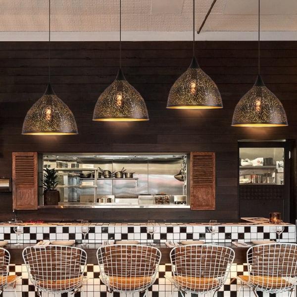 Loft Industrial enamel pendant lights for Kitchen Bedroom Living room Lighting Fixtures (WH-VP-23)