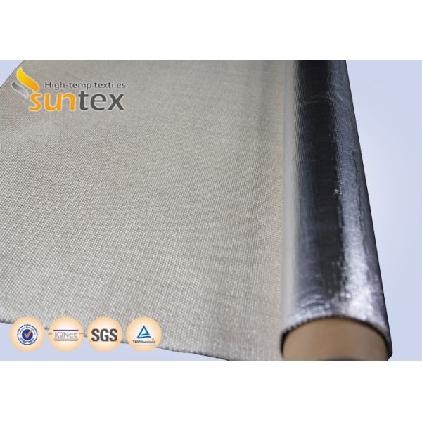 Fiberglass Fabric with Aluminum Coating | Heat Protection for External Piping