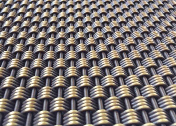 Elevador arquitetónico de Mesh Antique Brass Decorative For do metal dos Ss 304
