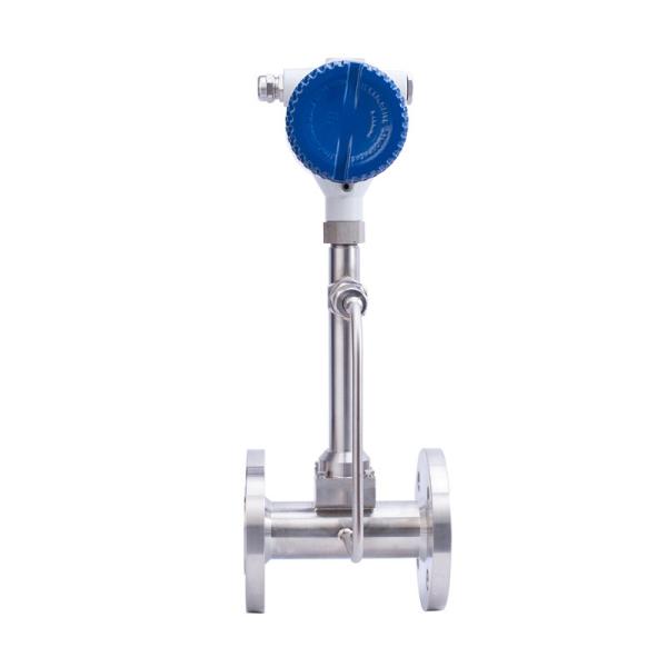 Compressed Air Vortex Flow Meter Pressure Temperature Compensation Type Pulse Output