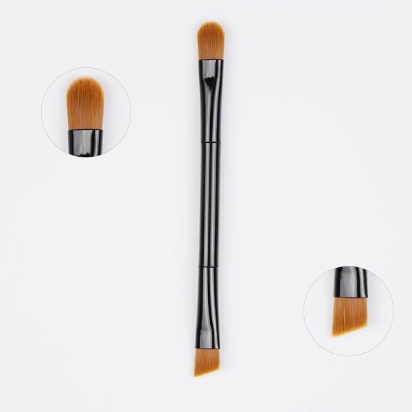 Косметика 2 - встал на сторону Ferrule пластиковой ручки щетки макияжа алюминиевый