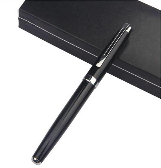 Luxury Pens Black stationery school&office supplies metal roller ball penwriting pen