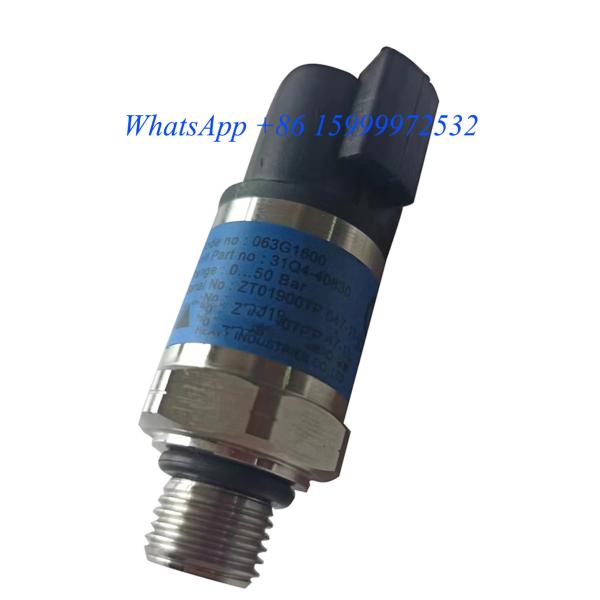 31Q4-40800 Sensor de pressão 31Q440800 para R140W-9 R160LC-9 R170W-9 Peças sobressalentes de escavadeira