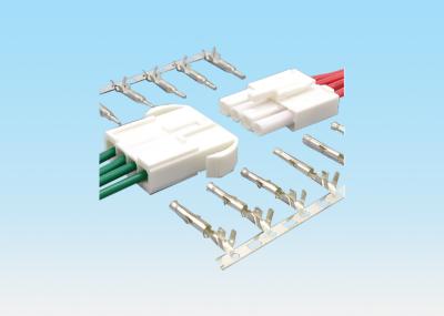 4.5mm Pitch Quick Connect Wire Connectors , Electrical Wire Connectors Tin Plated Terminal