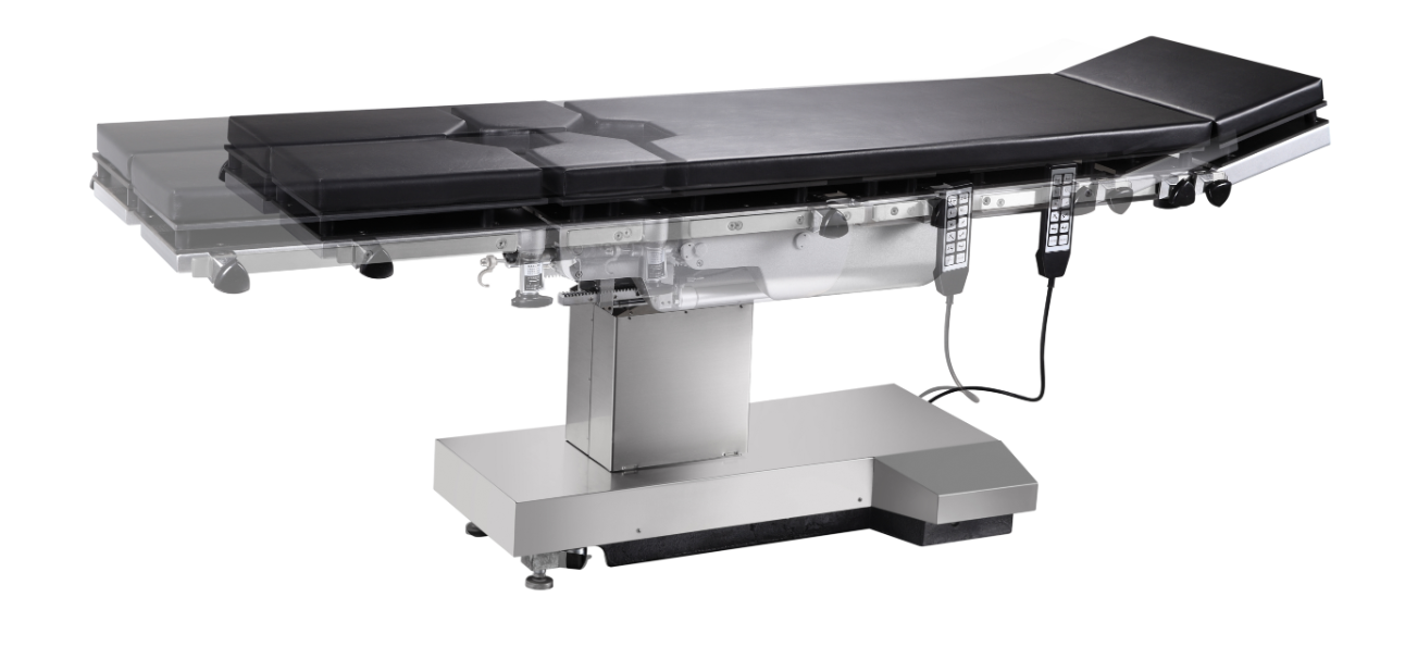 Produits médicaux réglables de soins de santé Tableau chirurgical électrique Lit 500 mm Certifié CE