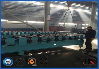 Roofing / Wall Panel Sheet Metal Roll Forming Machines With Upright Columns