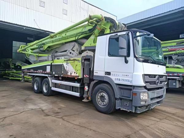 2019 Concrete Boom Pump Truck  Zoomlion 49m With Mercedes Benz Chassis